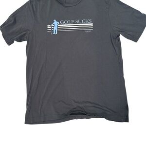 Travis Mathew Short Sleeve Tee with Modern Graphic